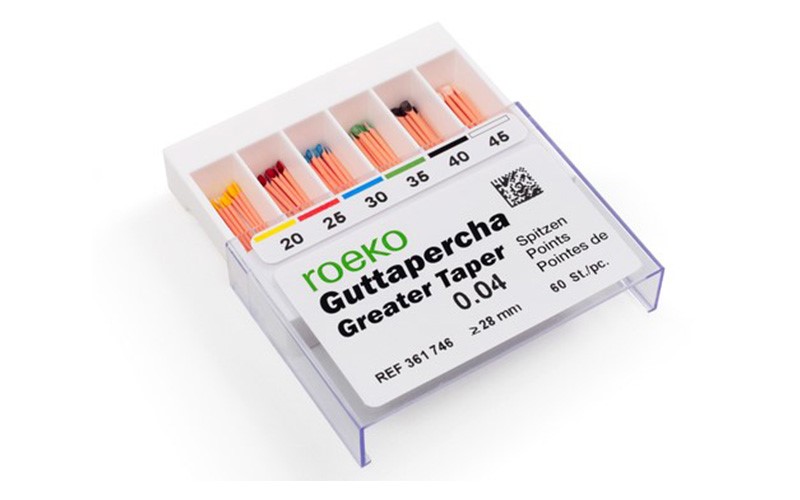 ROEKO Guttapercha points Greater Taper   膠針 (抽屜型包裝)