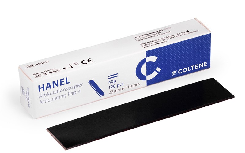 HANEL Articulating Paper 40μ 雙面藍咬合紙