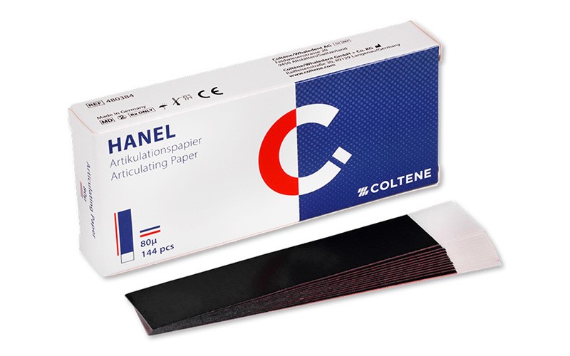 HANEL Articulating Paper 80μ I-form咬合紙